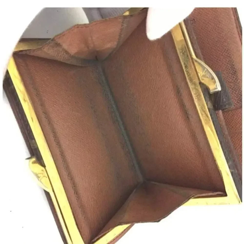 Louis Vuitton Monogram Porte Monnaie Billets Viennois Bifold Wallet MI0958.